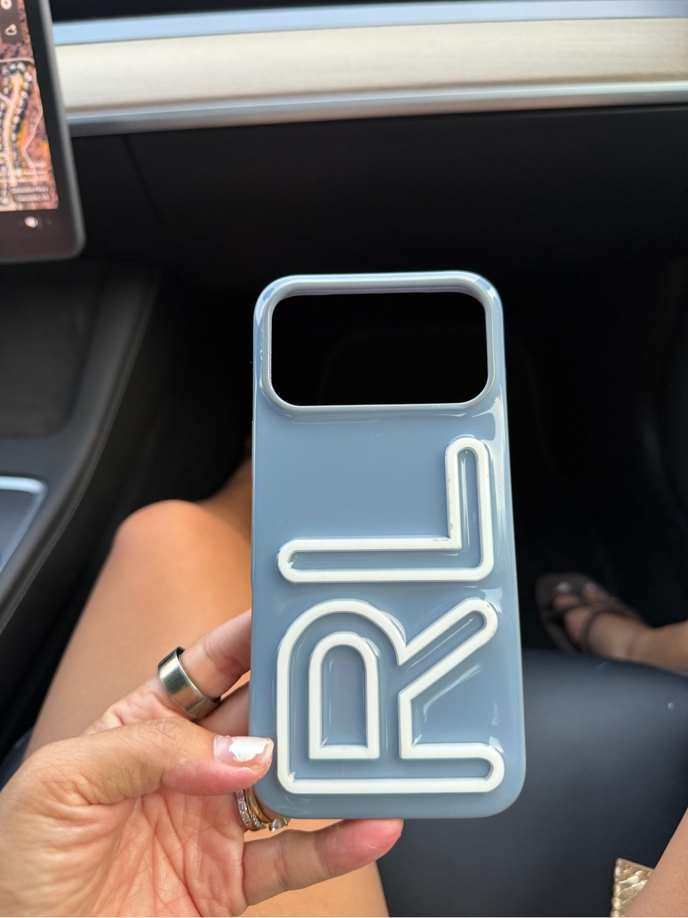 Baublebar blue iPhone 17 pro max case